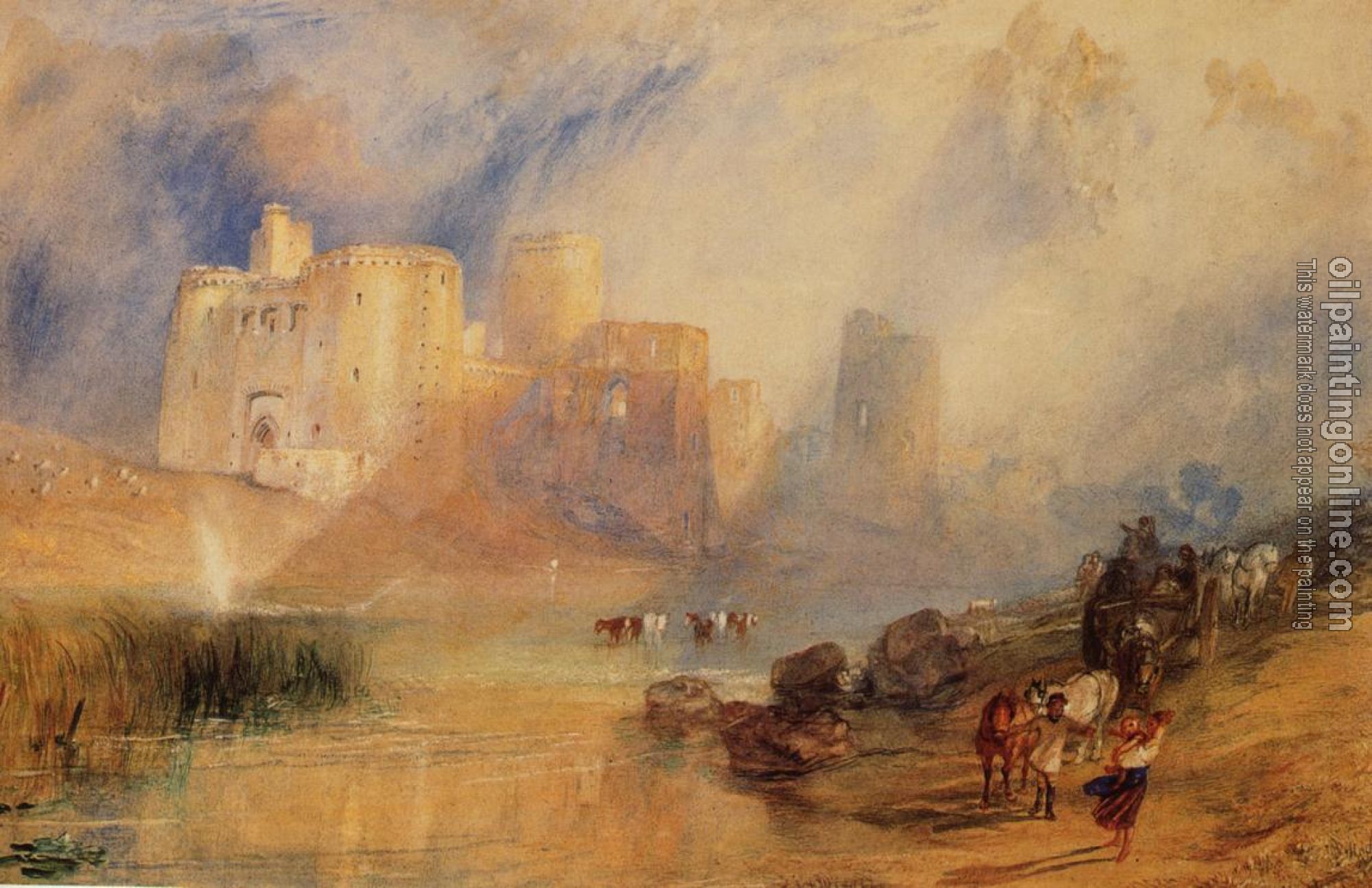 Turner, Joseph Mallord William - Kidwelly Castle